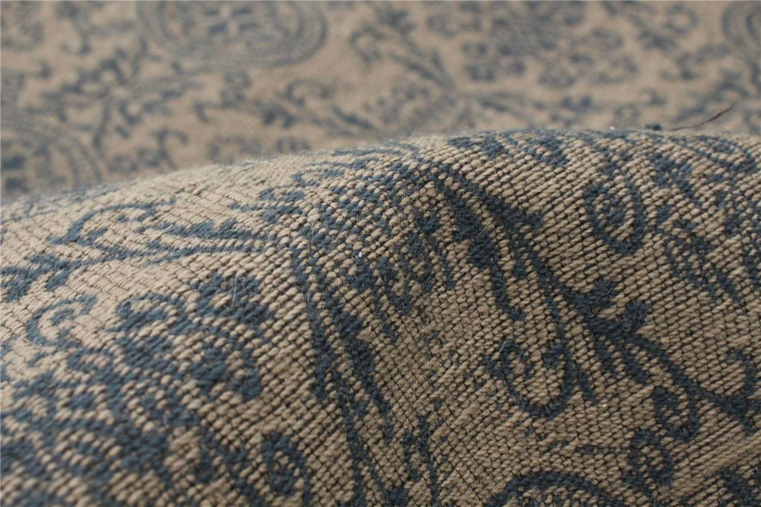 ECARPETGALLERY 4'9" x 6'9"  Transitional Collage Handmade Area Rug for Living Room, Dining Room and Bedroom in Yellow