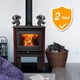 thumbnail image 4 of Ventilador de estufa de 4 cuchillas | Ventilador de calor de 2021 con termómetro magnético, alimentado por calor | Operación silenciosa | Ecológico y eficiente | Para estufa de leña/chimenea Feliz Sencillez, 4 of 4