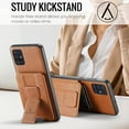 thumbnail image 6 of for Samsung Galaxy A71 4G Wallet Case with RFID Blocking Credit Card Holder,PU Leather Folio Flip Kickstand Handle Wrist Strap Shockproof Cover Women Men for Samsung Galaxy A71 4G Phone Case,Brown, 6 of 9