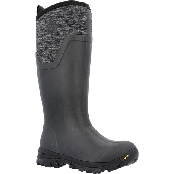 Muck Women's Arctic Ice Tall AGAT, Black/Jersey Heather