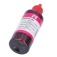 thumbnail image 2 of Tinta de impresión de capacidad de 100ML, repuesto de tinta de repuesto de alta pureza embotellada para impresora HP Magenta, 2 of 5