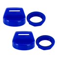 thumbnail image 1 of 2 Pack Blue Ignition Key Cover w/Nut For Polaris RZR XP 570 800 900 1000 5433534, 1 of 7