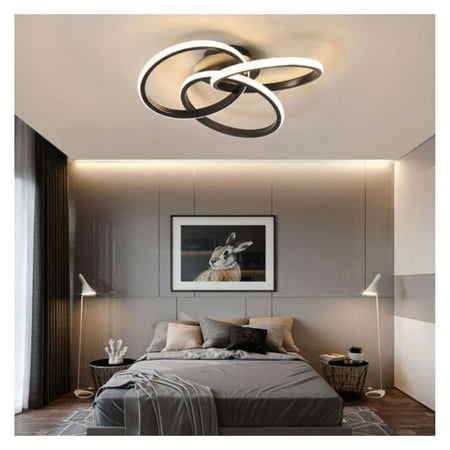

WANCQ 30W Modern Control Chandelier LED Ceiling Light Flush Mount Lamp