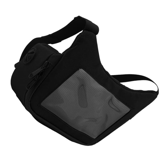 Soidarity Bolso impermeable de la cesta del frente de la motocicleta con tacto sensible de la cremallera dual sensible de la pantalla táctil Ropa Deportiva, Zapatos