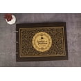 thumbnail image 4 of Darling Souvenir Personalized Engraved Laser Cut Wedding Guest Book Wooden Cover Sign-in Book Registry Guestbook Scrapbook-7N, 4 of 7