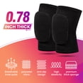 thumbnail image 3 of Volleyball Knee Pads for Dancers, Soft Breathable Knee Pads for Girls Women Men Youth Kids Knees Protective, Knee Brace for Volleyball Football Danceing Yoga Tennis Running Cycling Fitness, 3 of 7