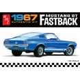 thumbnail image 2 of AMT AMT1241 Fastback Skill 2 Model Kit 1 by 25 Scale Model for 1967 Ford Mustang GT, 2 of 5