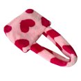 thumbnail image 4 of Shisuyan 1Ensemble Sac à Main en Forme de Cœur pour Femmes Rangement pour Portefeuille Peluche Rose, 4 of 9