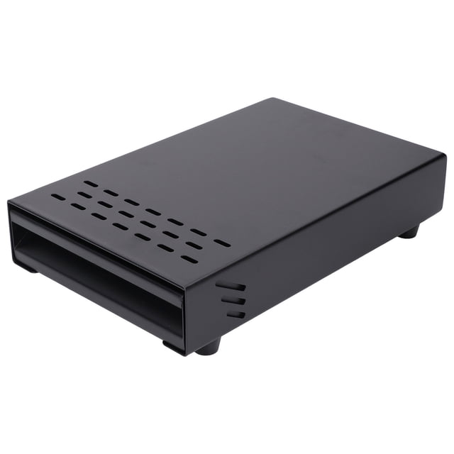 Machine Collection Drawer Made of Stainless Steel with Removable Drawer and Non Slip Feet Heat Dissipation Design 18 X 28 X 5 Cm