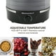 thumbnail image 3 of Deshidratador de alimentos Elite Gourmet EFD319DKG 5 bandejas 11.4 L negro, 3 of 7