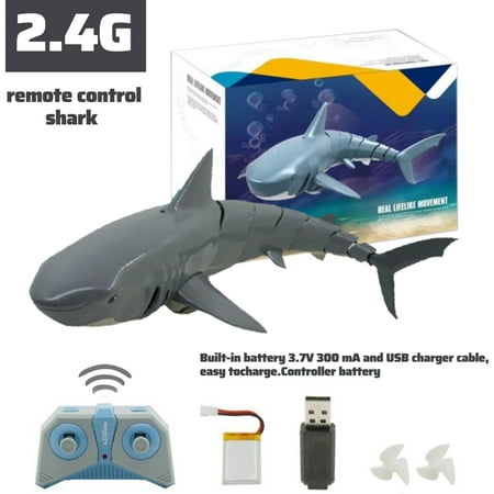 rc floating shark