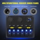 thumbnail image 3 of Panel de interruptores Nilight de 6 bandas resistente al agua con PD tipo C y USB de 12 V, 3 of 8