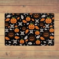 thumbnail image 5 of XMXY Area Rugs Doormat Outdoor Entrance, Funny Skeleton Pumpkin Facecloth Non-slip Floor Mat Rug for Living Room Kitchen Sink Area Indoor,72"x48", 5 of 9