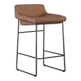 thumbnail image 2 of STARLET COUNTER STOOL OPEN ROAD BROWN LEATHER-M2, 2 of 2