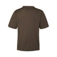 thumbnail image 5 of Team 365 TT15 Men's Zone Performance Mesh T-Shirt-SPORT DARK BROWN-S, 5 of 6