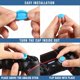 thumbnail image 4 of AISHIKEKE 8 Pares de empuñaduras Pulgar Silicona analógica Stick Fundas Mando Repuesto Joystick Cap. Compatible PS4 PS3 PS2 Xbox One 360 Wii U - Varios Colores, Upgraded Version, 4 of 7