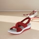 thumbnail image 3 of Sandalias romanas con lazo de diseñador zapatos para caminar zapatos informales a la moda para mujer, 3 of 6