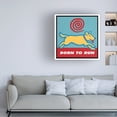 thumbnail image 3 of Hillary Vermont Pet Designs for Humans 'Born To Run Yellow Dog' Canvas Art, 3 of 3