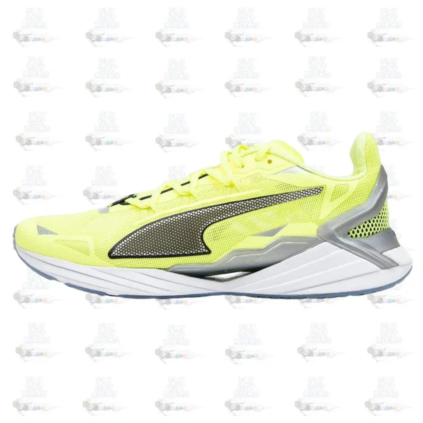 PU & MA UltraRide FM Xtreme Fizzy Yellow Black Silver White Sneaker Shoe Trainer