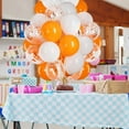 thumbnail image 7 of 50PCS Orange And White Balloon Set Perfect For Parties Celebrations Weddings Birthdays Baby Showers, 7 of 7