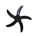thumbnail image 1 of Naiovety Aspa de ventilador de plástico extraíble, hojas generales de 20 pulgadas, 5 hojas montadas en la pared, piezas de 500mm de diámetro, Electrodomésticos Negro Naiovety HA073070-01, 1 of 6