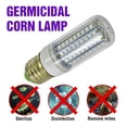 thumbnail image 3 of E27 10W LED UV Lámpara germicida UVC Esterilizador Luz Bombilla de maíz AC 220-240V Lamparas Tmvgtek Para estrenar, 3 of 9