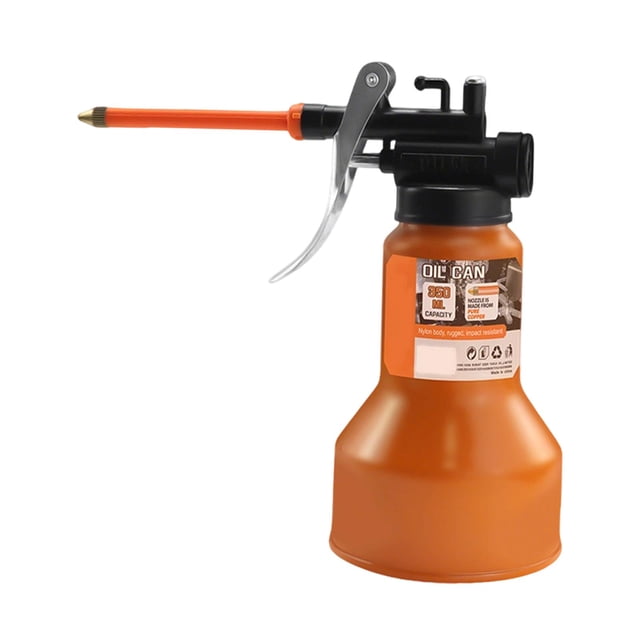 Dispensador de aceite manual portátil con boquilla y bomba manual para automóviles y bicicletas. 350 ml
