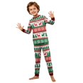 thumbnail image 4 of Lvotionpl 2026 Matching Family Christmas Pjs, Matching Christmas Pajamas Long Sleeve Top & Pants Set Matching Holiday Family Pajama Xmas Sets, 4 of 6