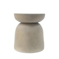 thumbnail image 6 of GDF Studio Minimalist Grey Concrete Square Outdoor Lightweight Concrete MgO Side Table, 6 of 6