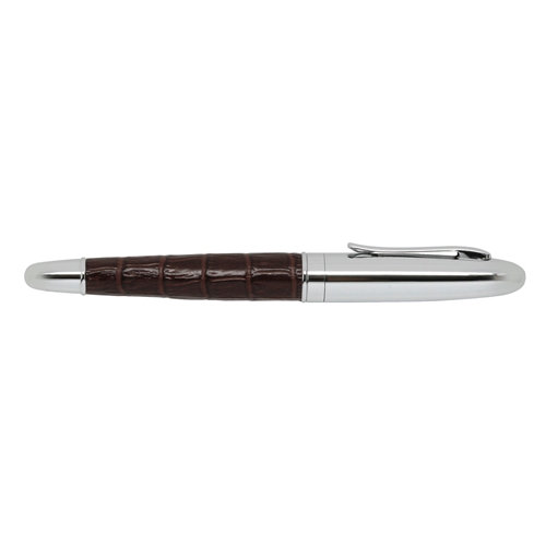 Zippo Burgundy Leather Wrap Rollerball Pen