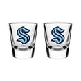 thumbnail image 1 of 2 VERRE À SHOT SOUS LICENCE LNH OFFICIELLE SEATTLE KRAKEN, 1 of 2