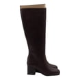 thumbnail image 5 of Franco Sarto Womens Anberlin Leather Knee-High Riding Boots, 5 of 5