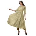 thumbnail image 2 of Moomaya Women's Printed Anarkali Kurti Pant Set “ Ethnic Clothing Sets For Women, 2 of 8