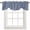 Blue, variant on Fsddascl Cream Moire Tie Up Valance Curtains for Windows, Kitchen Curtains Window Treatments, Water Ripple Stripe Farmhouse Short Window Shades Valances for Bedroom Bathroom Cafe 42"x12"
