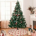 thumbnail image 7 of Yiaed Snake Print Christmas Tree Skirt , Tree SkirtsTree Mat for Christmas Winter Holiday Indoor Decorations-48", 7 of 7