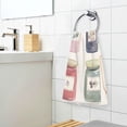 thumbnail image 3 of Yayeee 100% Cotton Hand Towels for Bathroom 16" x 28" Soft Absorbent Kitchen Towel, Beige Jam Jars, 3 of 7