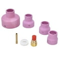 thumbnail image 3 of Kit de lentes de Gas TIG, conector de soporte de electrodo de Taza de cerámica, cubierta frontal de PTFE para WP 9 20 25, 7 Uds., 3 of 8