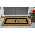 thumbnail image 6 of Legendary Doormats 20" x 36" Monogrammed Coir Doormat for Entryway Indoors or Outdoors with Non Slip Rubber Bottom - Monogram E, 6 of 6