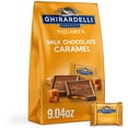 thumbnail image 3 of (3 pack) GHIRARDELLI Milk Chocolate Candy SQUARES with Caramel Filling, 9.04 oz Bag, 3 of 17
