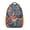 Orange-28, variant on Chic Paisley Pattern School Backpack - Waterproof & Lightweight Bookbag with Padded Back Panel