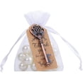 thumbnail image 3 of 50 Pcs Rustic Vintage Key Bottle Opener with Thank You Card Tag and Sheer Bag for Wedding Favor Party Favors, 3 of 5