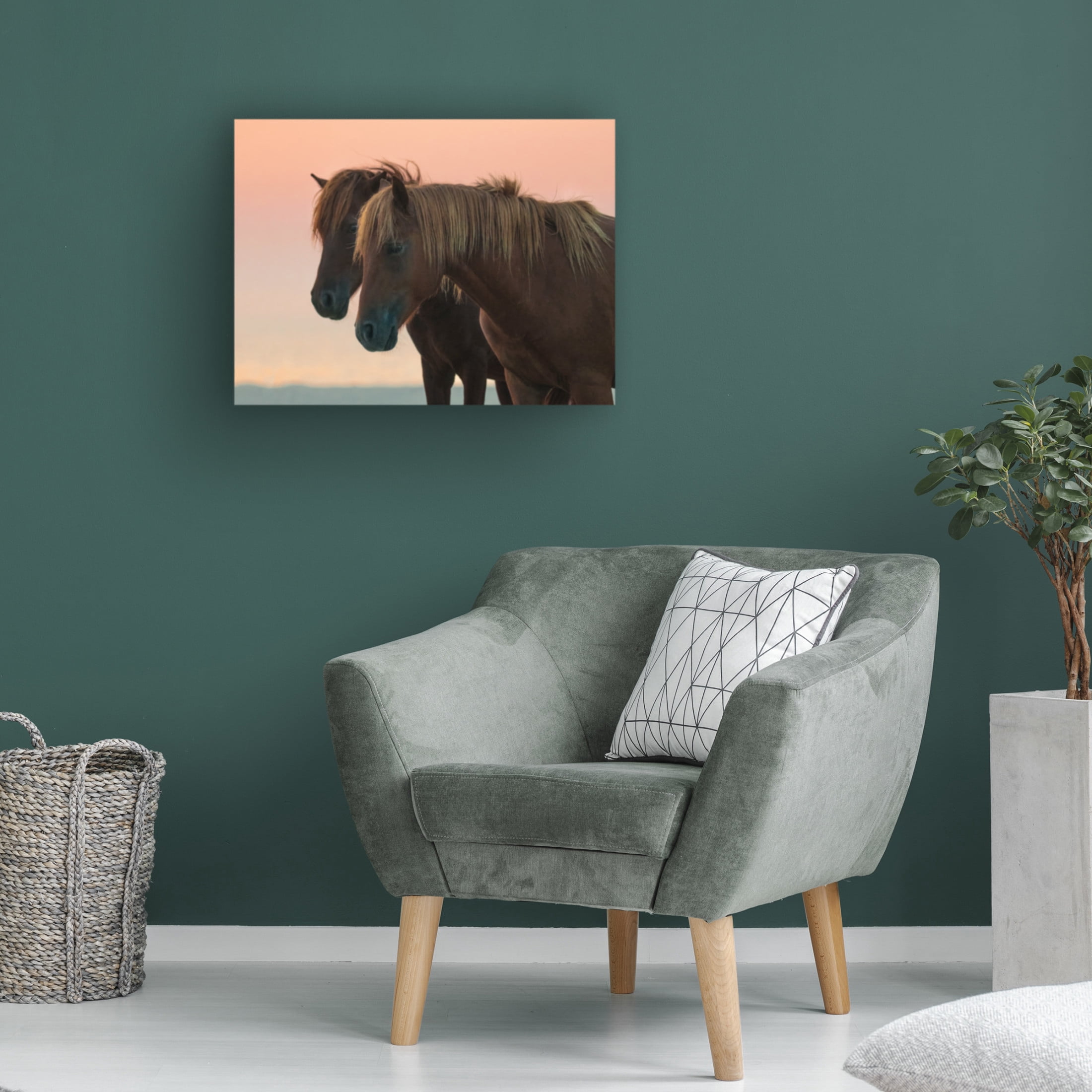 Trademark Fine Art Wenjin Yu Looking Forward Canvas Wall Art