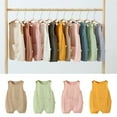 thumbnail image 2 of Breathable Baby Jumpsuit Muslin Romper Infant Sleepwear Clothes for Girls and Boys, 2 of 19