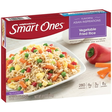 Smart Ones Vegetable Fried Rice, Frozen Meal, 8.5 oz Box
