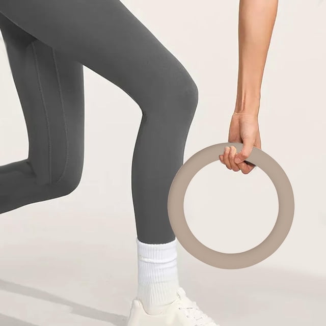 Anillo de pesas Power Ring, accesorios para ejercitador de manos, ergonómico, portátil y con peso. Marrón claro