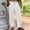 White, variant on Under $10 Men's Casual Pants Drawstring Elastic Waist Loose Comfy Sweatpants Solid Color Lightweight Leisure Beach Pants
