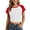 Watermelon Red, variant on Bibifish Womens Tee Tops Y2K Chic Slim Fit Short Sleeve Set-In Sleeve T Shirts Crewneck Party Stylish Chic Casual Cute Trendy Tee Tops
