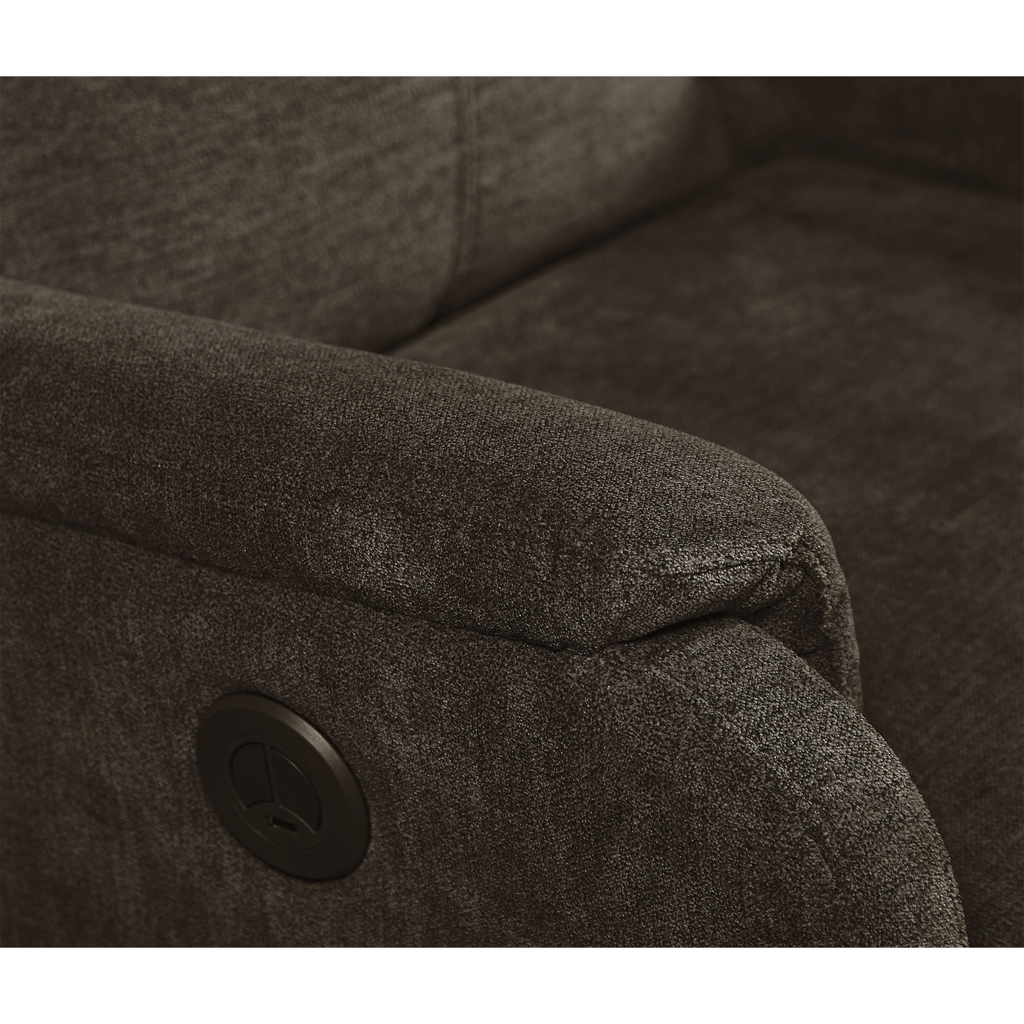 MAYEERTY Power Recliner Chair – Easy Control, USB Charging, Compact Design, Dark Brown