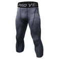 thumbnail image 1 of Men Compression Pants Dry Sports Baselayer Running Workout Tights Leggings 1PC, 1 of 3