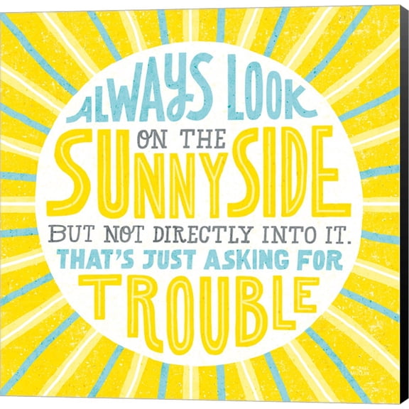 Sunny Side by Michael Mullan, Canvas Wall Art